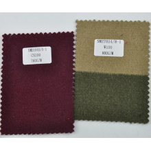 Wine color price of woven fabric 100% cashmere stock